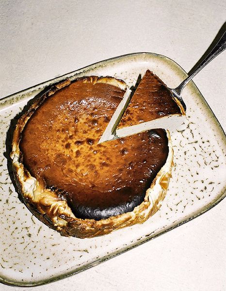 Basque-vanilla-cheesecake