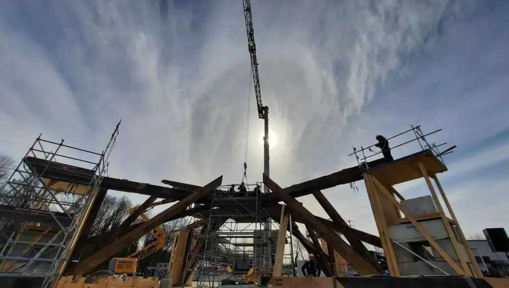 Notre-Dame de Paris: the spire stool, central and crucial point of the reconstruction