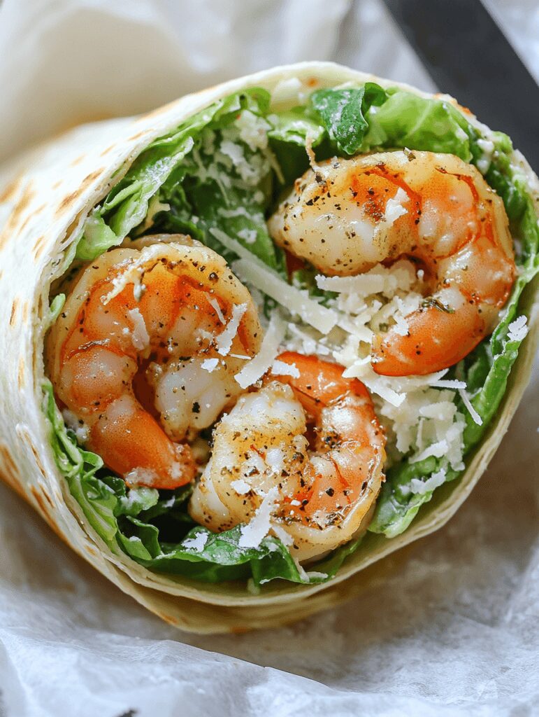 Grilled Shrimp Caesar Wraps Made Easy Recipe 31 Fold in the bottom, then roll up tightly from one side to create a wrap. Slice in half and serve immediately.