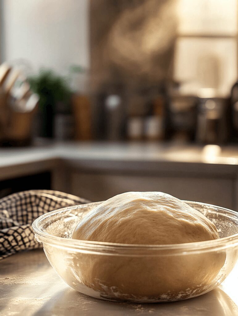 Soft Milk Bread Recipe | Fluffy, Homemade, and Easy to Bake 9 Add butter gradually and knead until the dough becomes smooth and elastic.